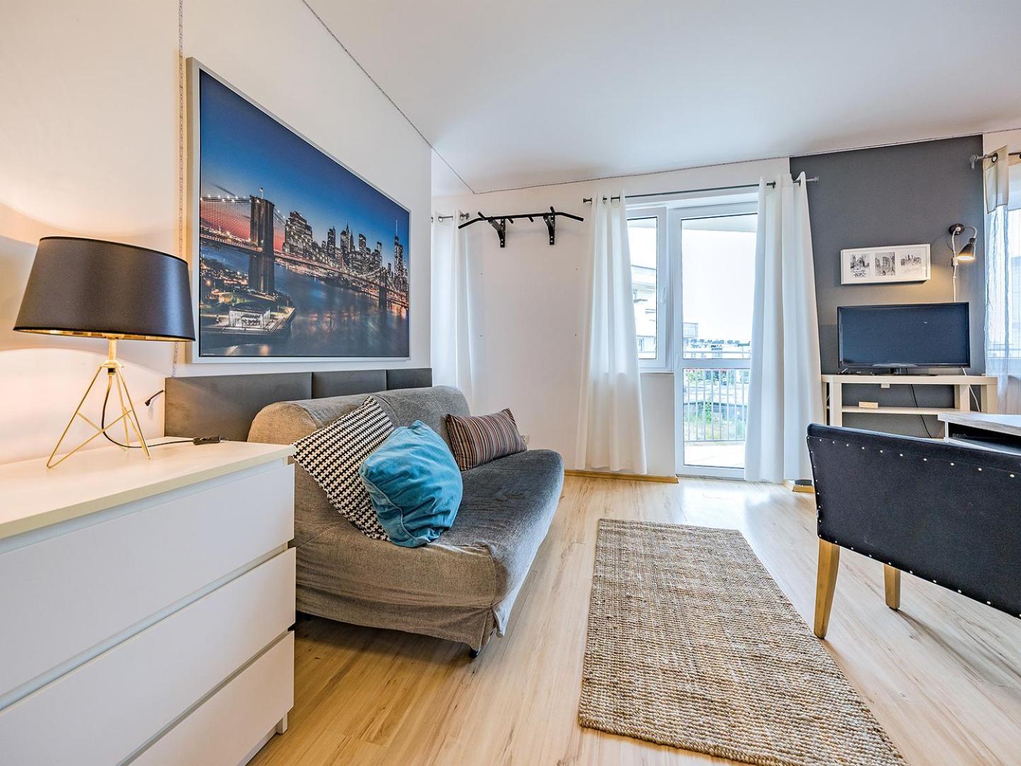 Apartament Z Balkonem I Bezplatnym Parkingiem Gdańsk Buitenkant foto